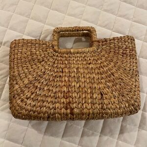 Hat Attack Lola Woven Straw Tote in Natural